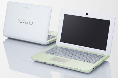 Netbook ecológico da Sony