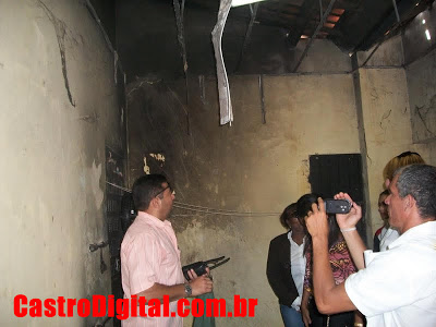 IMAGEM - Foto do 1º Distrito Policial de Bacabal - MA em péssimo estado