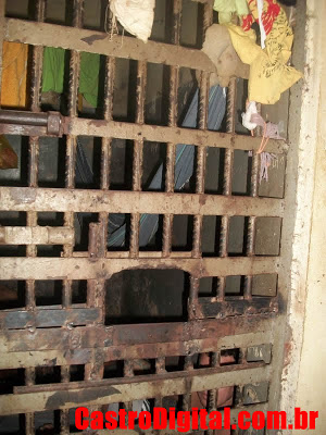 IMAGEM - Foto do 1º Distrito Policial de Bacabal - MA em péssimo estado