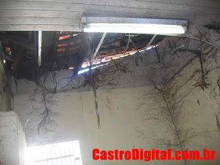 IMAGEM - Foto do 1º Distrito Policial de Bacabal - MA em péssimo estado