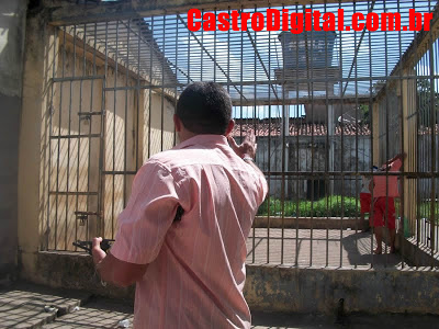 IMAGEM - Foto do 1º Distrito Policial de Bacabal - MA em péssimo estado