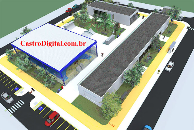IMAGEM - Praça do PAC destinada para Bacabal - Modelo II