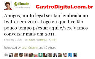 Termos mais citados no Twitter em 2010