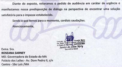 Governo do MA não quer negociar com professores em greve