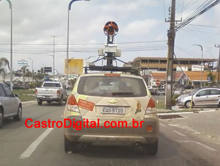 IMAGEM - carro do Google Street View em São Luis - MA