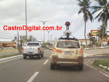 IMAGEM - carro do Google Street View em São Luis - MA