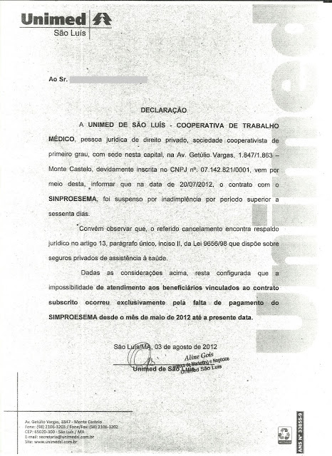 Convênio entre Sinproesemma e empresas lesa professores do Maranhão