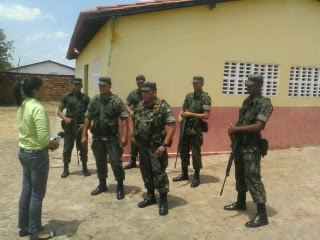 Bom Lugar recebe forças federais para segurança nas Eleições 2012