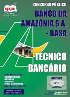 Edital do concurso 2015 para o Banco da Amazônia S.A.