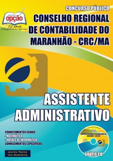 Edital do concurso 2015 para o CRC-MA (Conselho Regional de Contabilidade do Maranhão)