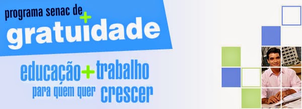 Inscrições para 02 cursos grátis em Bacabal ofertados pelo SENAC em parceria com ONGs – Edital PSG 77/2015