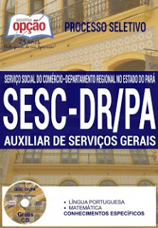 Edital do Seletivo 2016 do SESC/PA – Serviço Social do Comércio do Pará