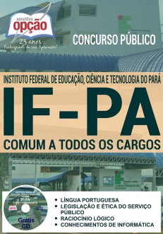 Apostila para o concurso do Instituto Federal do Pará - IFPA