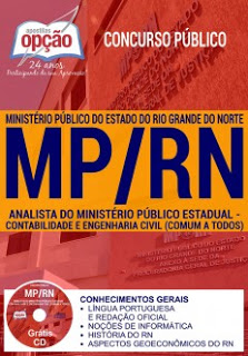 Apostila para o concurso do Ministério Público do Rio Grande do Norte (MP-RN) - cargo de nível superior