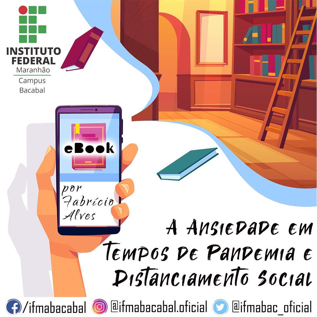 Ebook sobre Ansiedade na Pandemia é lançado por Instituto Federal