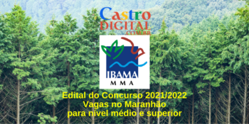 Edital do concurso 2021/2022 do IBAMA com vagas no Maranhão