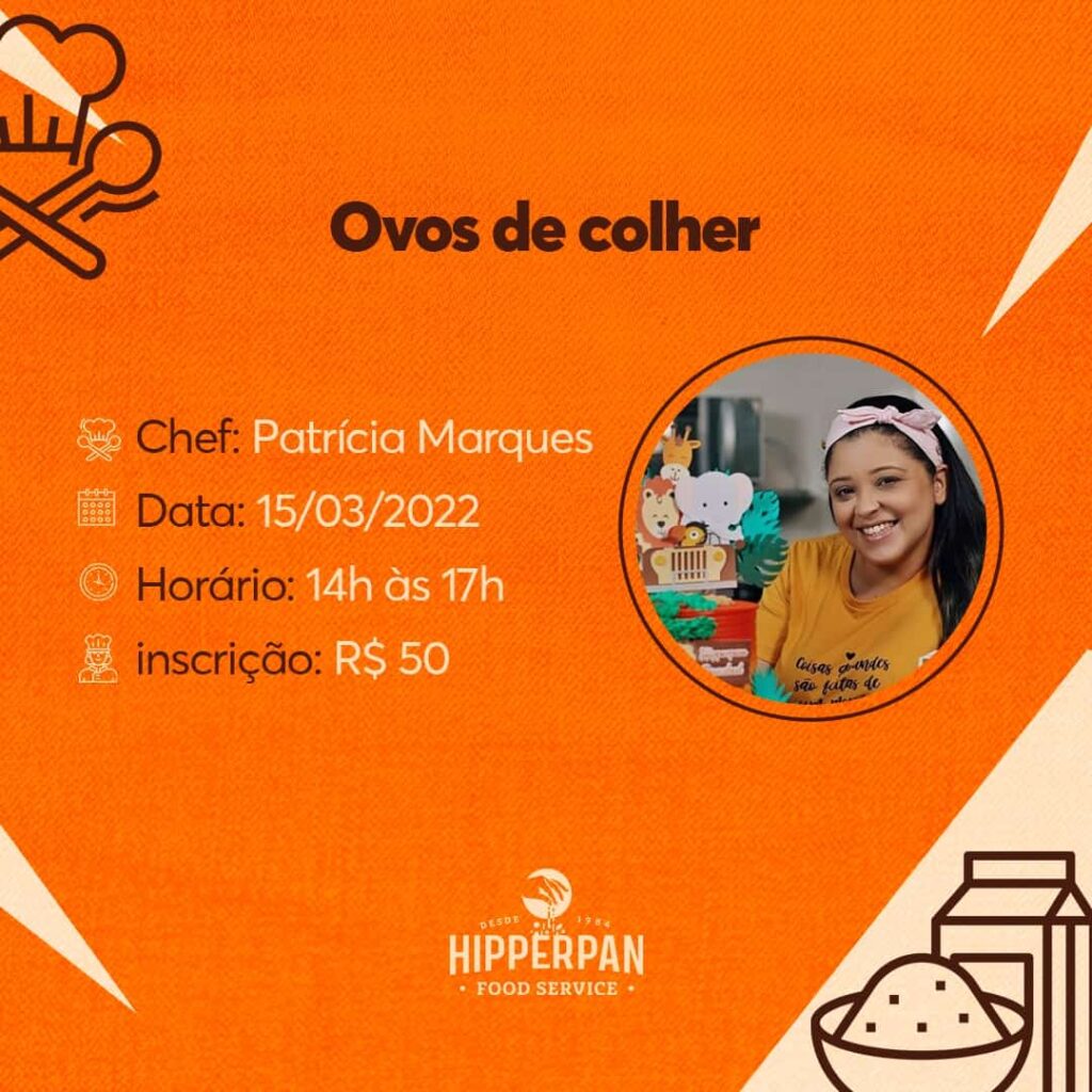 Inscrição para cursos em Bacabal na área de gastronomia promovidos pela Hipperpan